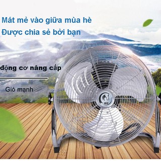 Quạt điện công nghiệp Quạt gió lớn khối lượng gió mạnh tại nhà mạnh mẽ trang web gió thương mại nhà máy quạt lớn