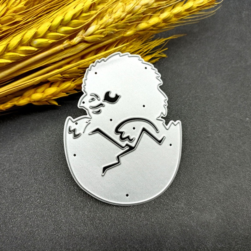 Khuôn Cắt Giấy Kim Loại Hình Chú Chim Nhỏ Xinh Xắn
