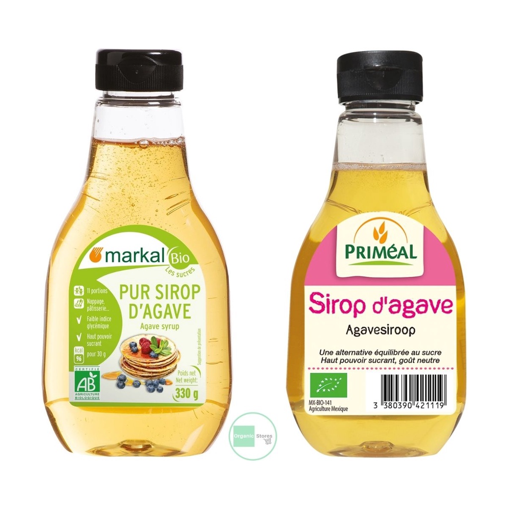 Si rô cây thùa (syrup Agave) hữu cơ 330ml (Markal - Primeal)