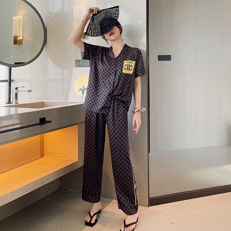 [FreeShip] Pijama Lụa Cao Cấp✯Đồ Mặc Nhà Đồ Bộ Mặc Nhà Chất Lụa Siêu Mềm Siêu Mịn - Sillk