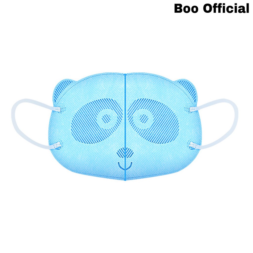 Khẩu trang gấu 3 lớp kháng khuẩn - Lọc sạch bụi mịn PM 2.5 - Cho bé từ 2-8 tuổi | BigBuy360 - bigbuy360.vn