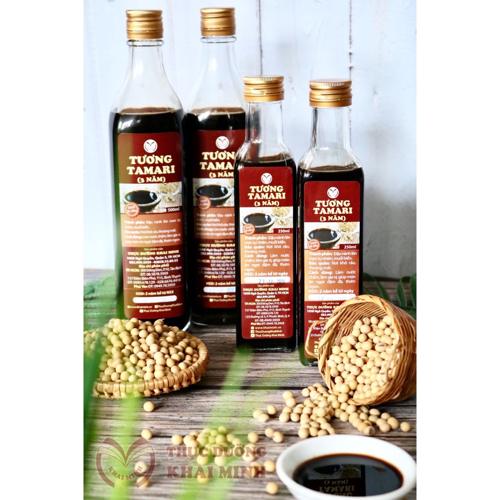 Tương tamari 3 năm 500ml