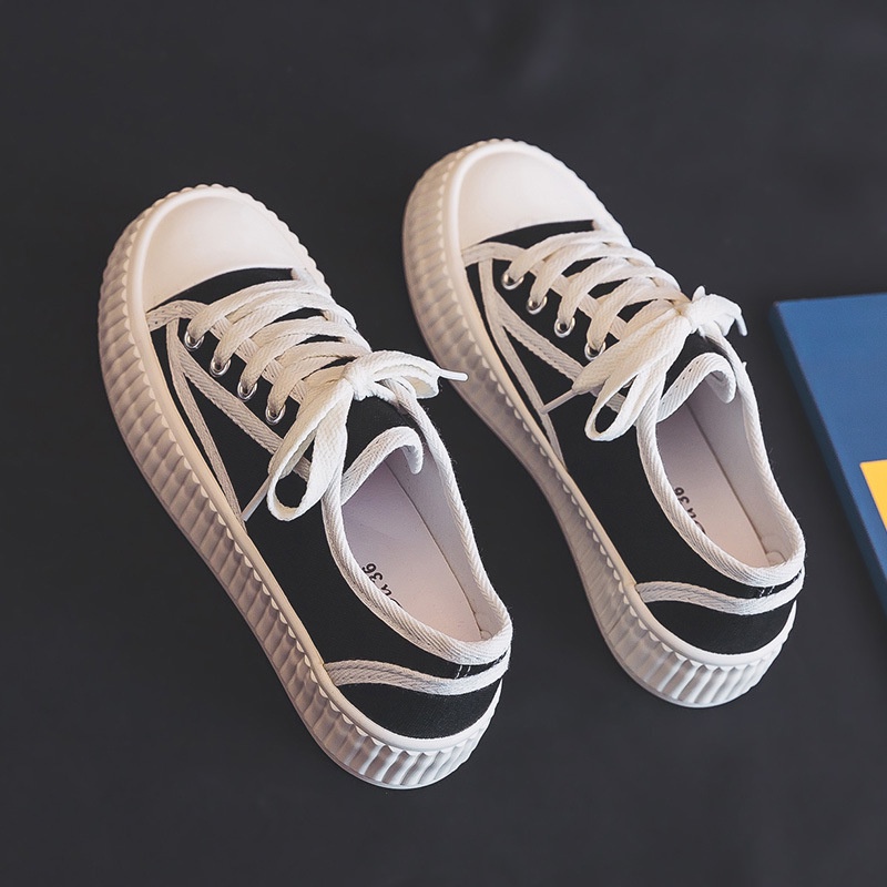 Giày thể thao vải IELGY phong cách Hàn Quốc dạo phố năng động dành cho nữ