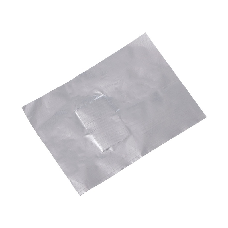[Hàng mới về] Set 50 giấy bạc ủ móng tay gel tẩy sơn nhanh chóng tiện lợi