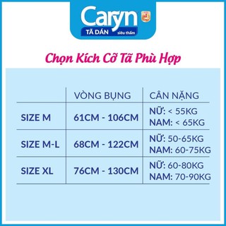 Combo 3 gói Tã dán siêu thấm M20, ML20, XL20