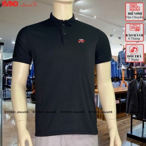 ÁO THUN NAM CỔ TRỤ 7 MÀU TAY NGẮN COTTON CO GIẢN MỊN ĐẸP GIÁ RẺ KVIND_Store08
