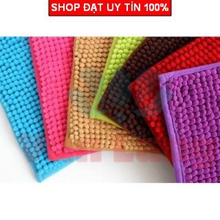 Thảm lau chân 30cm x 50cm và 40cm x60cm sợi san hô siêu mềm , thấm hút nhanh