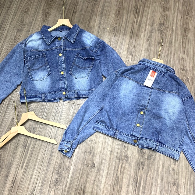 Áo khoác bò cúc sau | BigBuy360 - bigbuy360.vn