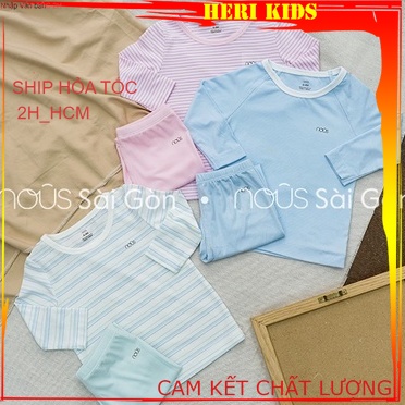 Bộ dài tay Nous cài vai cho bé 9m - 24m