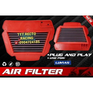 Lọc gió độ luvias xăng cơ thương hiệu sumracing