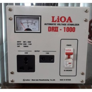 Ổn áp 1 pha lioa drii-1000ii - drii-1000 i