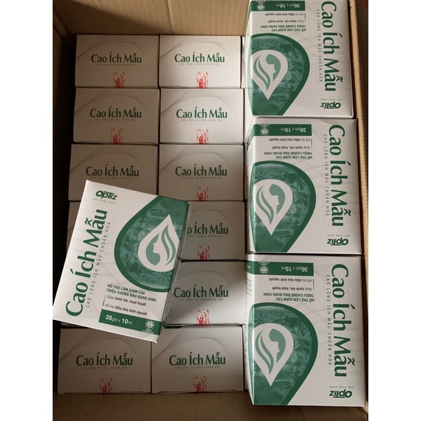 Cao ích mẫu - dạng gói (30 gói x 10ml)