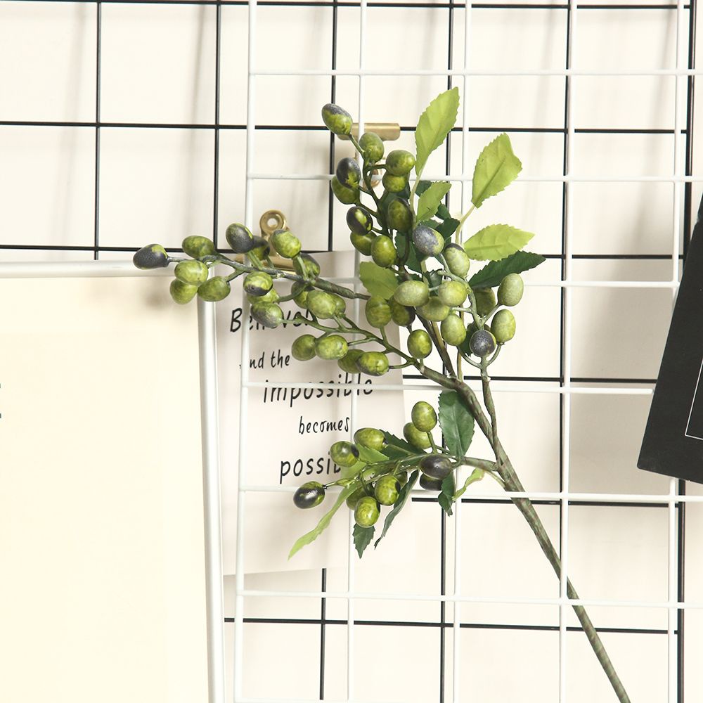 Nhánh Quả Mọng Nhân Tạo Độc Đáo Trang Trí Tiệc Cưới/ Phông Nền Chụp Ảnh DIY|Cây Giả Nhiều Màu Trang Trí Nhà Cửa