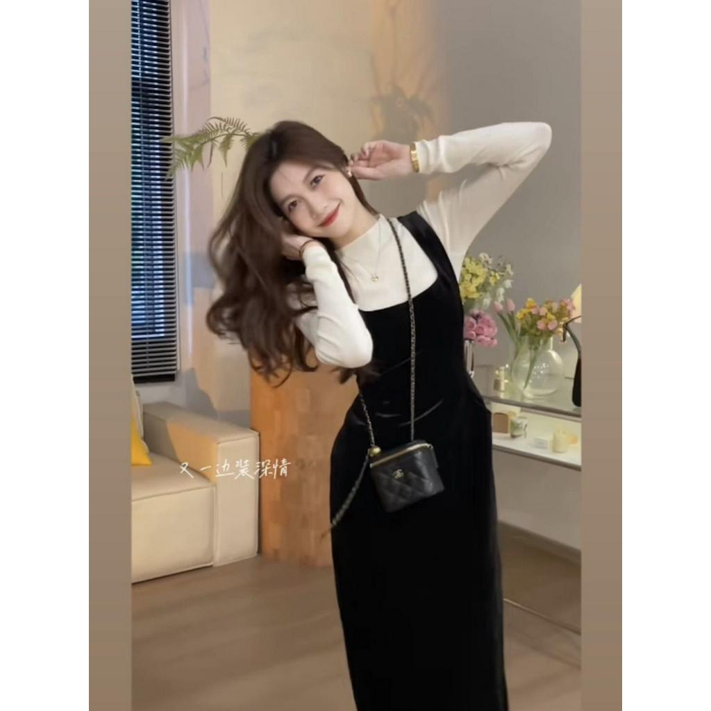 Mẫu Váy Cổ Tích Chami Moonlight Kiểu Pháp Váy Nhung Cao Cấp