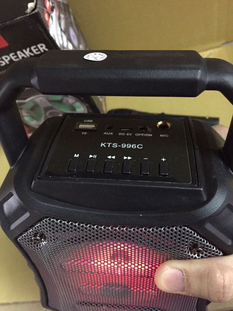 LOA KARAOKE BLUETOOTH  996 (TẶNG KÈM MICRO)