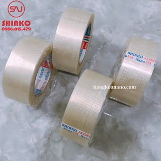 [ 3 CUỘN] BĂNG KEO CƯỜNG LỰC DÁN NHÁM VÒNG 4.8CM X 50Y