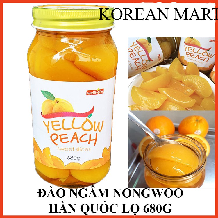 [KoreanMart] ĐÀO NGÂM HÀN QUỐC 680G ( ĐÀO VÀNG NONGWOO) | BigBuy360 - bigbuy360.vn