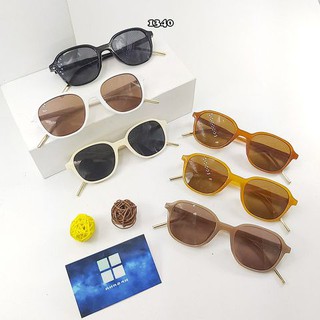 Mắt Kính Oval Hàn Quốc Nhựa Dẻo Cao Cấp 💖FREESHIP💖 Gọng Kính Mát Nữ Unisex Thời Trang H1340