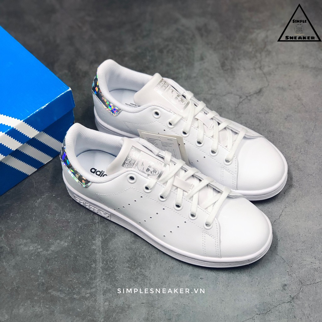 Giày Adidas Stan Smith Auth FREESHIP Stan Smith Diamond Chính Hãng - Giày Sneaker Thể Thao Nữ Adidas - Simple Sneaker