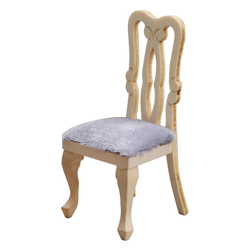 Bộ Bàn Ghế Nội Thất Xinh Xắn Cho Nhà Búp Bê Tỉ Lệ 1 / 12