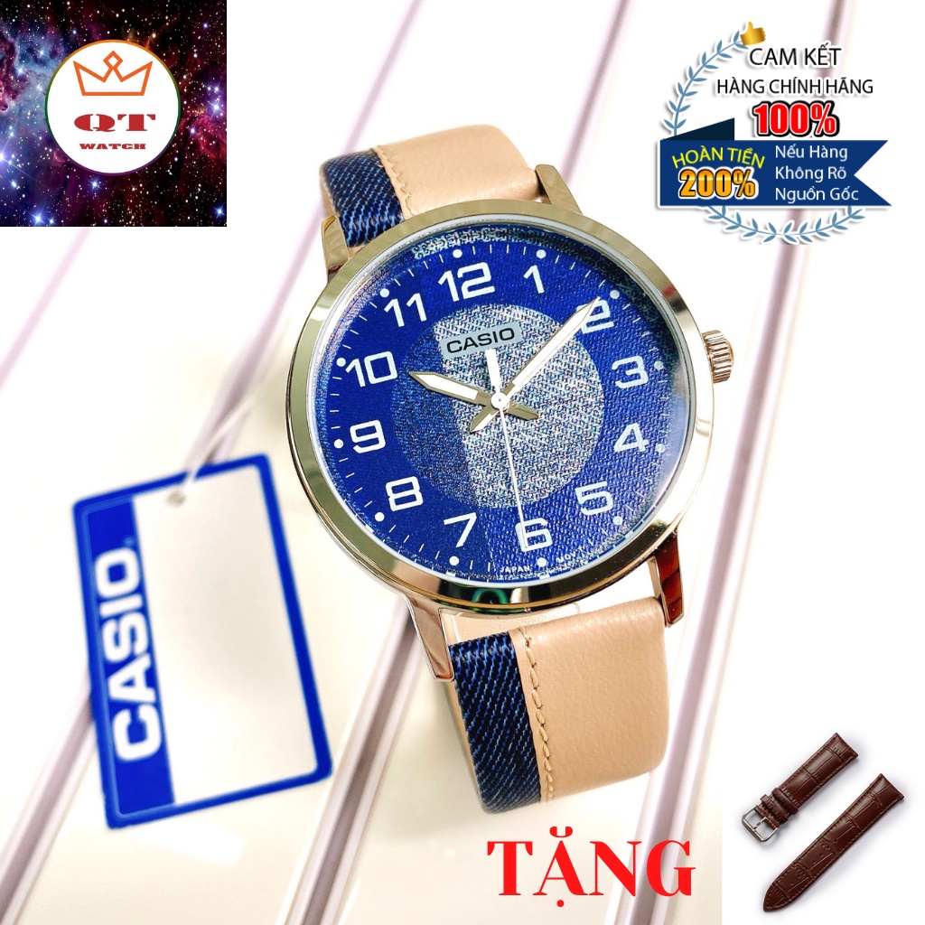 Đồng Hồ MEN'S CASIO JAPAN SÀNH ĐIÊU #MTP-E159L Chính Hãng Tặng Dây Da Cao Cấp