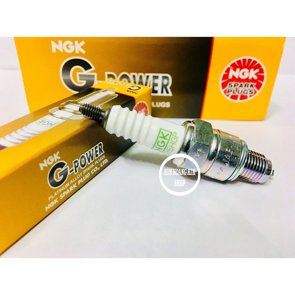 Bugi NGK CR5HGP - PLATINUM bạch kim chân ngắn