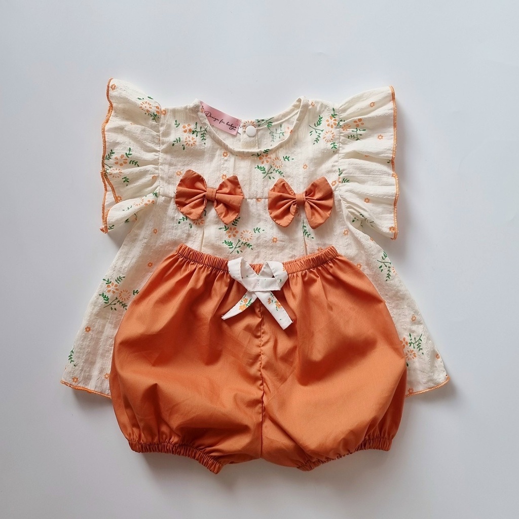 quần áo bé gái 𝑭𝑹𝑬𝑬𝑺𝑯𝑰𝑷Set đồ trẻ em THIẾT KẾSu Shop- SÉT BỘ lụa gấm váy trẻ em hàng thiêt kế cao cấp VNXK