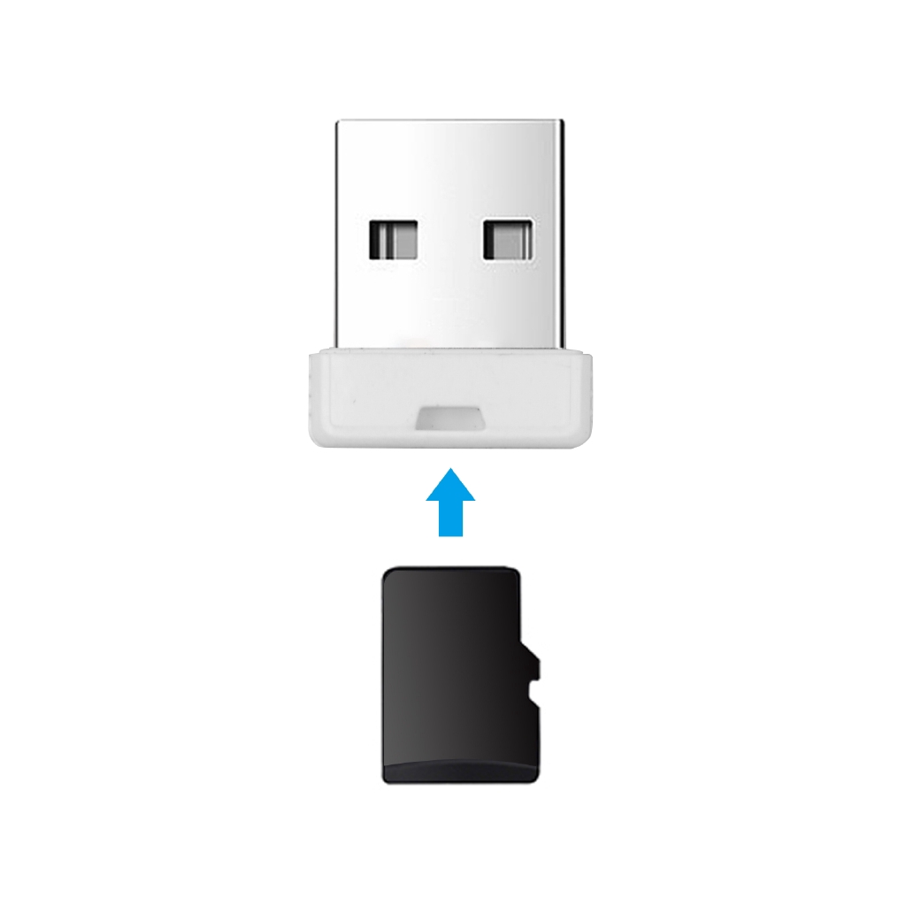 Đầu Đọc Thẻ Nhớ Usb 2.0 Cho Micro Sd / Sdxc Tf