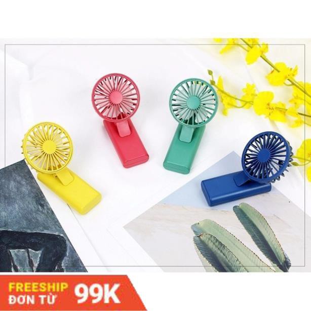 Quạt MiniFan Có Pin Sạc Cầm Tay Tuỳ Chỉnh 3 Cấp Độ Siêu Mát