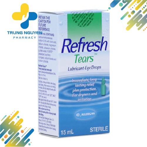 Nước mắt nhân tạo hỗ trợ giữ ẩm cho mắt Refresh Tear (20 ml)