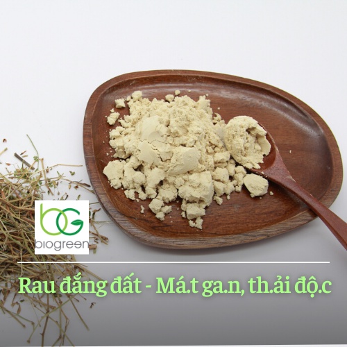 Bột rau đắng đất, bột chiết xuất từ rau đắng đất nguyên chất Biogreen bổ sung chất xơ 50g,100g