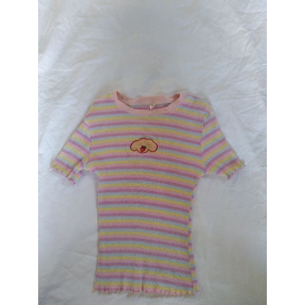 Pass áo thun gân kiểu 2hand