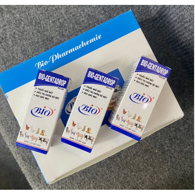 Nhỏ mắt chó mèo Biogenta drop lọ 10ml