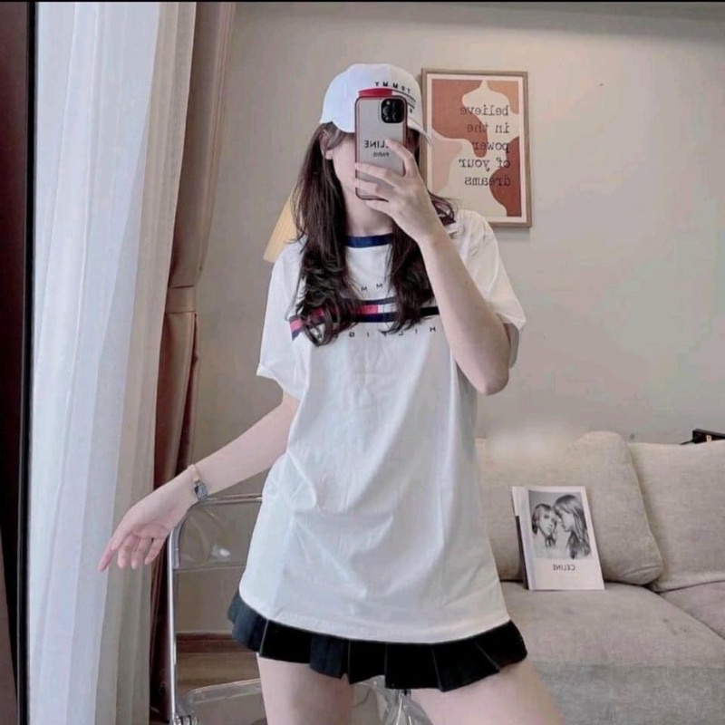 Áo Phông Tom.my From Basic Nam Nữ, Cotton 4 Chiều Mịn Mát over size