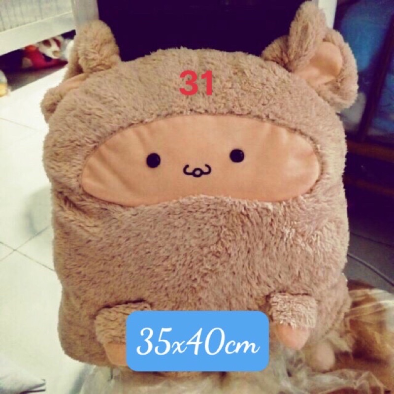 Gối ôm-ủ tay gấu bông nhiều size