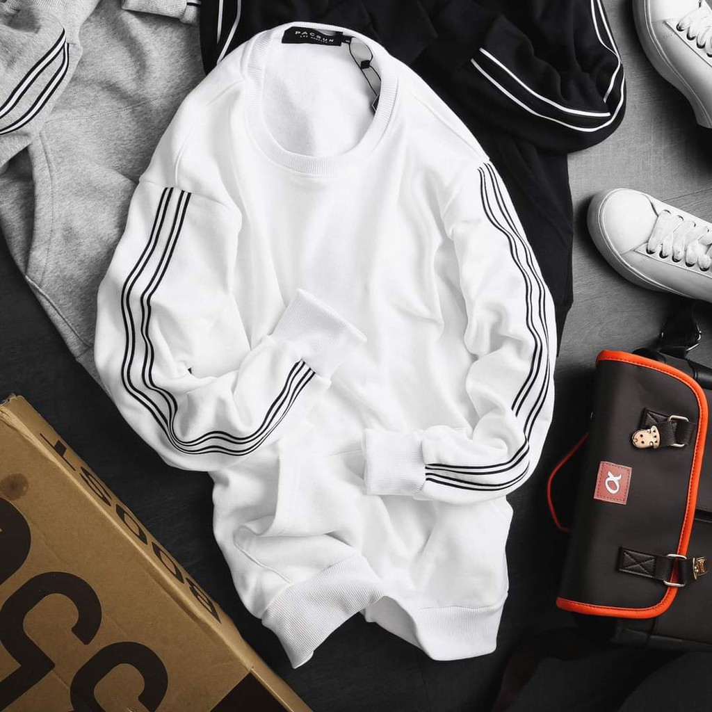 [ 58 - 65kg ] Áo Thun nỉ bông Dài Tay PS Sweater Cực Phong Cách 1819