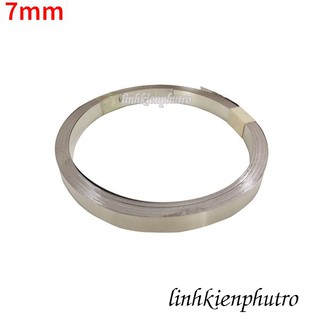 Kẽm hàn cell pin 0.1*7mm - 10 mét
