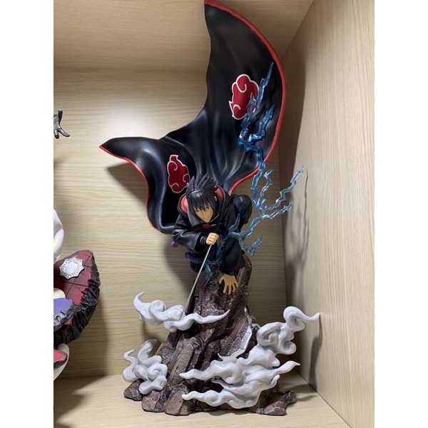 ( Hết hàng ) Mô hình Akatsuki Uchiha Sasuke áo choàng 43cm - Naruto