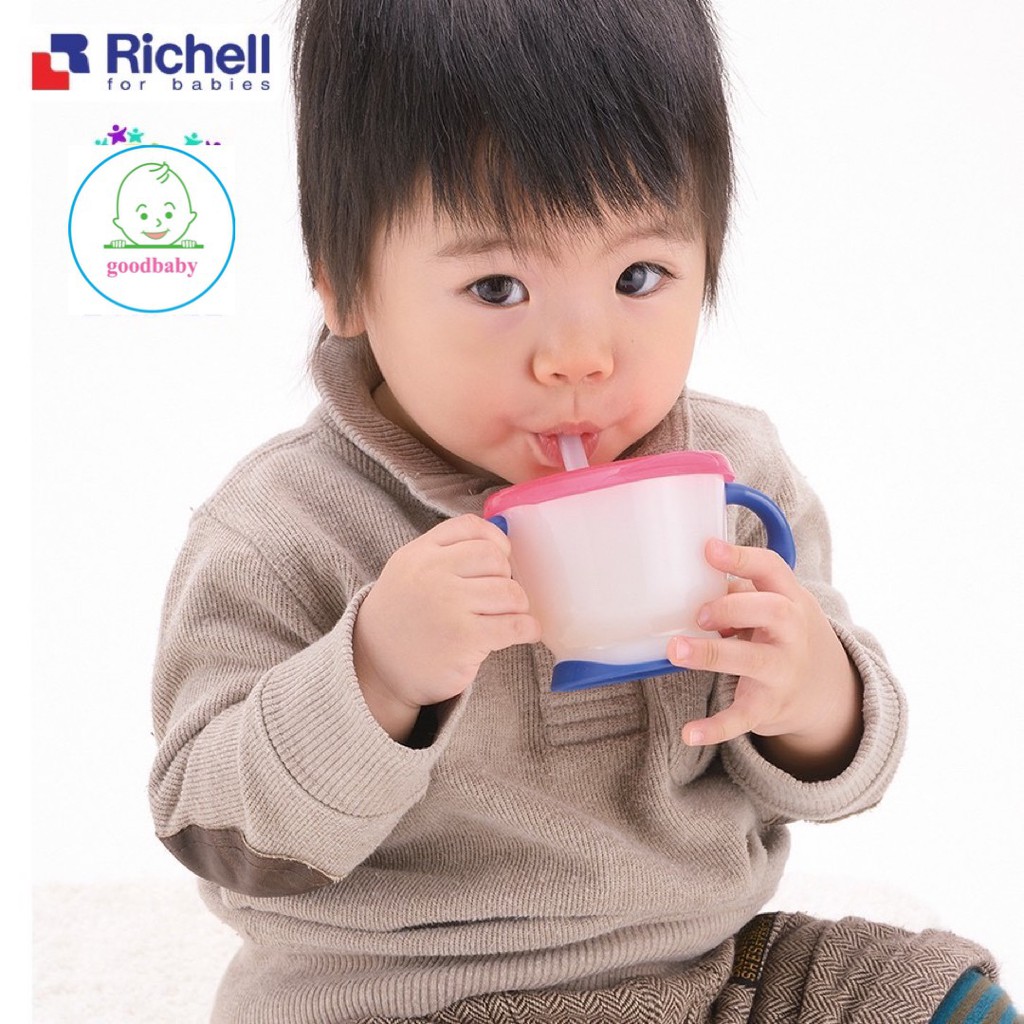 Cốc tập uống 3 giai đoạn Richell cho bé chính hãng