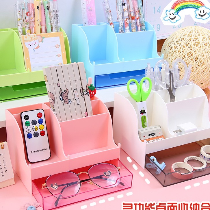 [ RẺ VÔ ĐỊCH ] Kệ đựng mỹ phẩm, hộp đồ trang điểm mini tiện dụng đa năng. Có Ngăn Kéo Tiện Ích - #kemypham