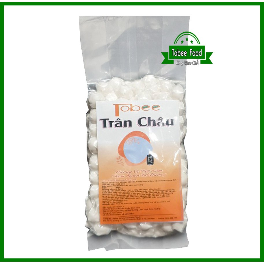 Trân Châu Caramel Đường Đen Tobee - Túi Nhỏ Tiện Lợi 200g - Sử dụng đến 12 giờ - Nấu Trà Sữa Trân Châu Đường Đen