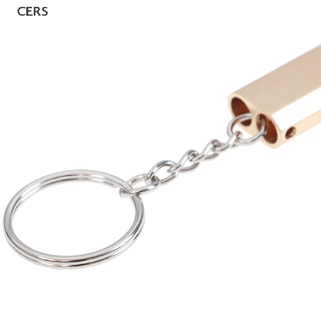 Còi Thổi Sinh Tồn Bằng Hợp Kim Nhôm Kèm Móc Khóa Tiện Lợi