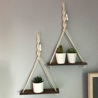 Set 2 kệ trang trí ❤️freeship❤️ kệ treo dây macrame cao cấp ngon decor