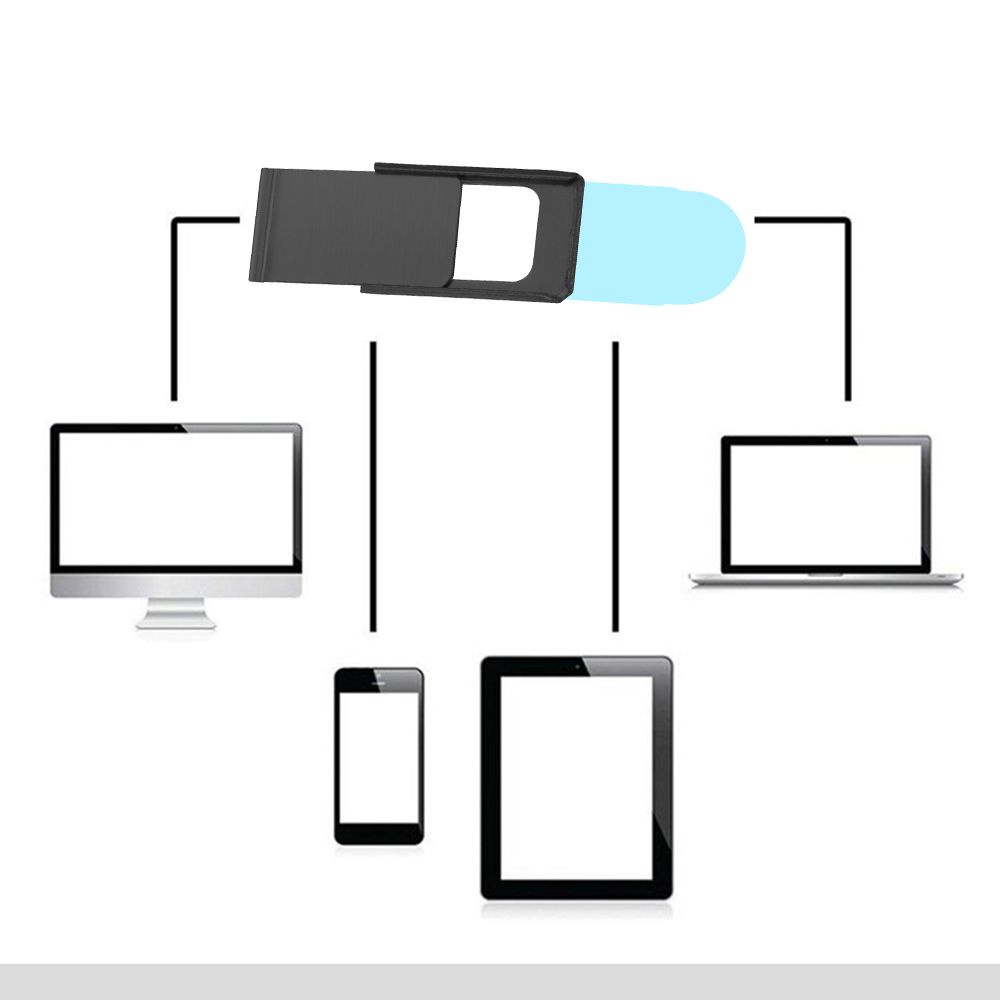 Vỏ Bọc Webcam Mini Bằng Kim Loại Siêu Mỏng Nhiều Màu Sắc Bảo Vệ Riêng Tư