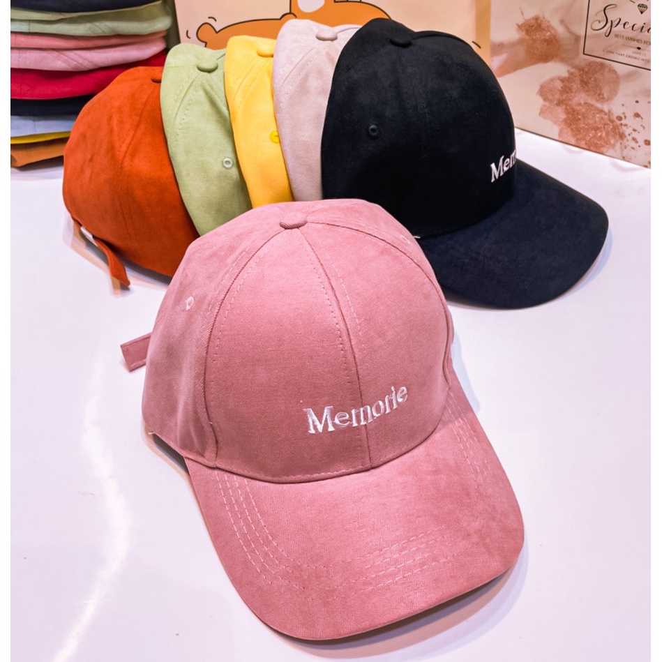 Mũ Lưỡi Trai Nam Nữ MEMORIE 342 Thời Trang Nhiều Mẫu Thời Trang Cực Hot