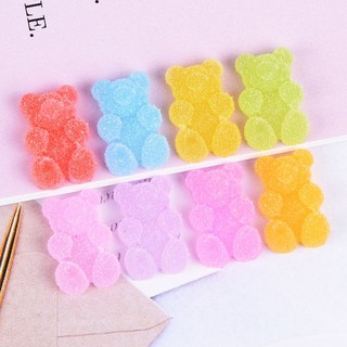 Charm kẹo dẻo gummy bear phủ đường có khoen và không khoen