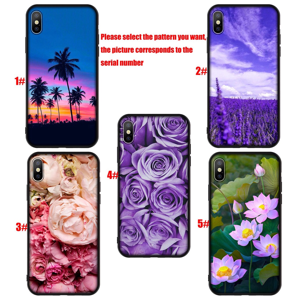Ốp Lưng Họa Tiết Hoa Sen Tím Cho Oppo Reno 5 4 3 Pro 2 Z F 2f 2z F5 F17 Pro A93 A73 2020 Reno5 Reno4