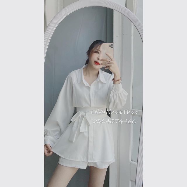 [ SALE SALE ] [ BAO ĐỔI TRẢ ] SET SƠ MI  TRẮNG + ĐEN⚡ KÈM HÌNH THẬT SÀN⚡HÀNG SẴN SSM654 chuẩn đẹp chuẩn sang | BigBuy360 - bigbuy360.vn