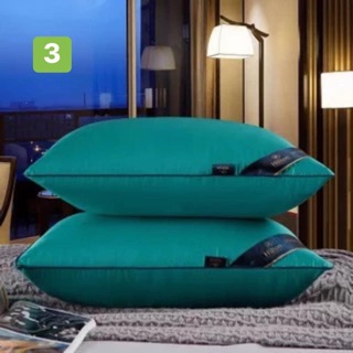 (Sẵn hàng) 1 Cặp Gối Hilton chuẩn tem mác Cao Cấp