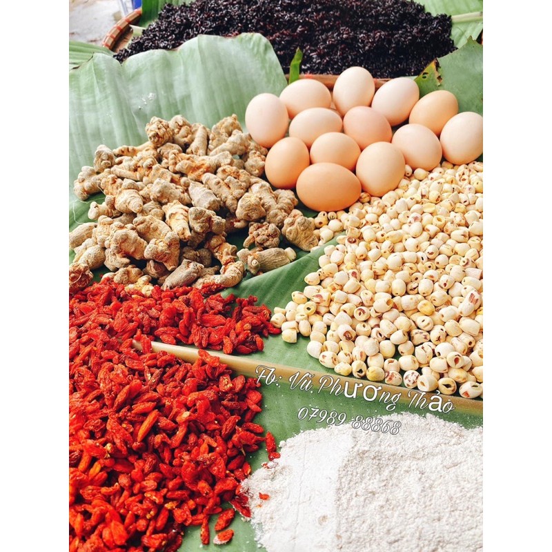 NẾP CẨM TRỨNG GÀ HẠ THỔ 12 THÁNG